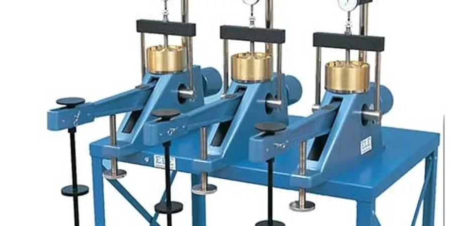 Illustrative image of Oedometer consolidation test in Anchorage
