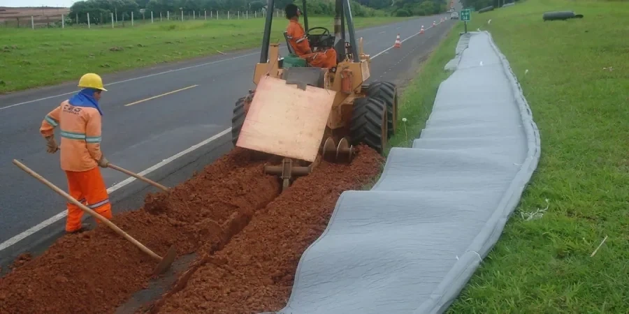 Illustrative image of Geotechnical road drainage in Anchorage