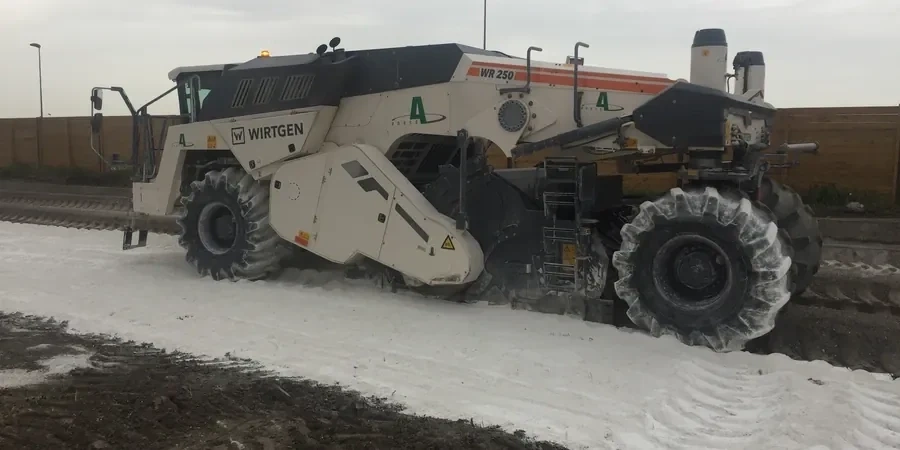 Illustrative image of Soil stabilization for roads in Anchorage