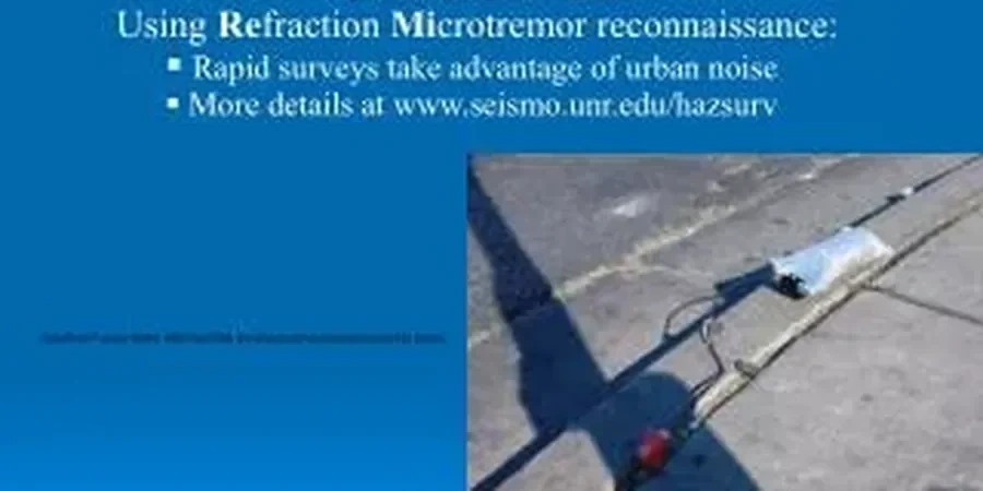 Illustrative image of Seismic microzonation in Anchorage