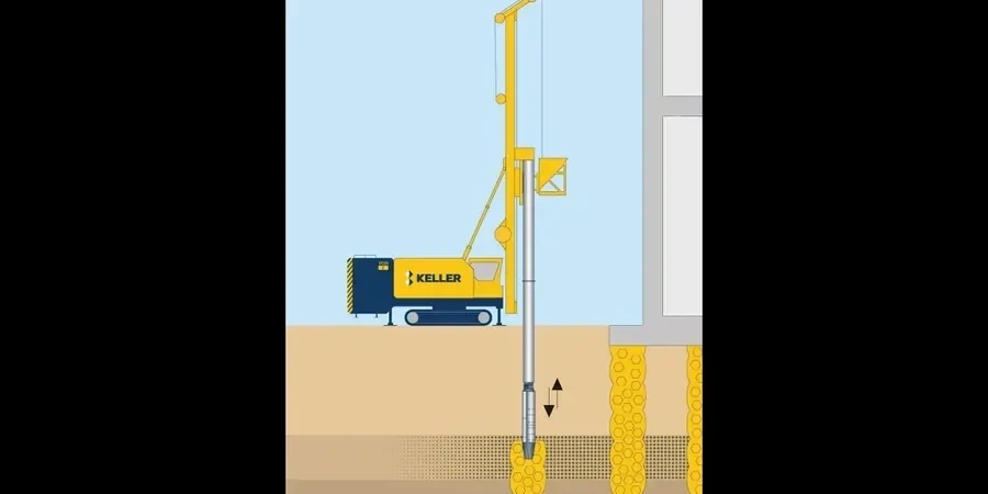 Illustrative image of Vibrocompaction design in Anchorage